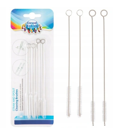 Canpol Szczoteczki do czyszczenia rurek i ustników